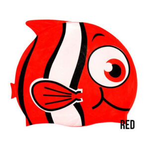Mũ bơi trẻ em hình con cá – Đỏ