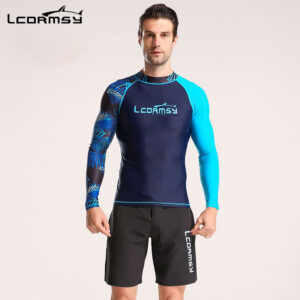 Đồ Bơi Chống Tia UV Cho Nam Áo Bơi Dài Tay Quần Bơi Lửng Y-772