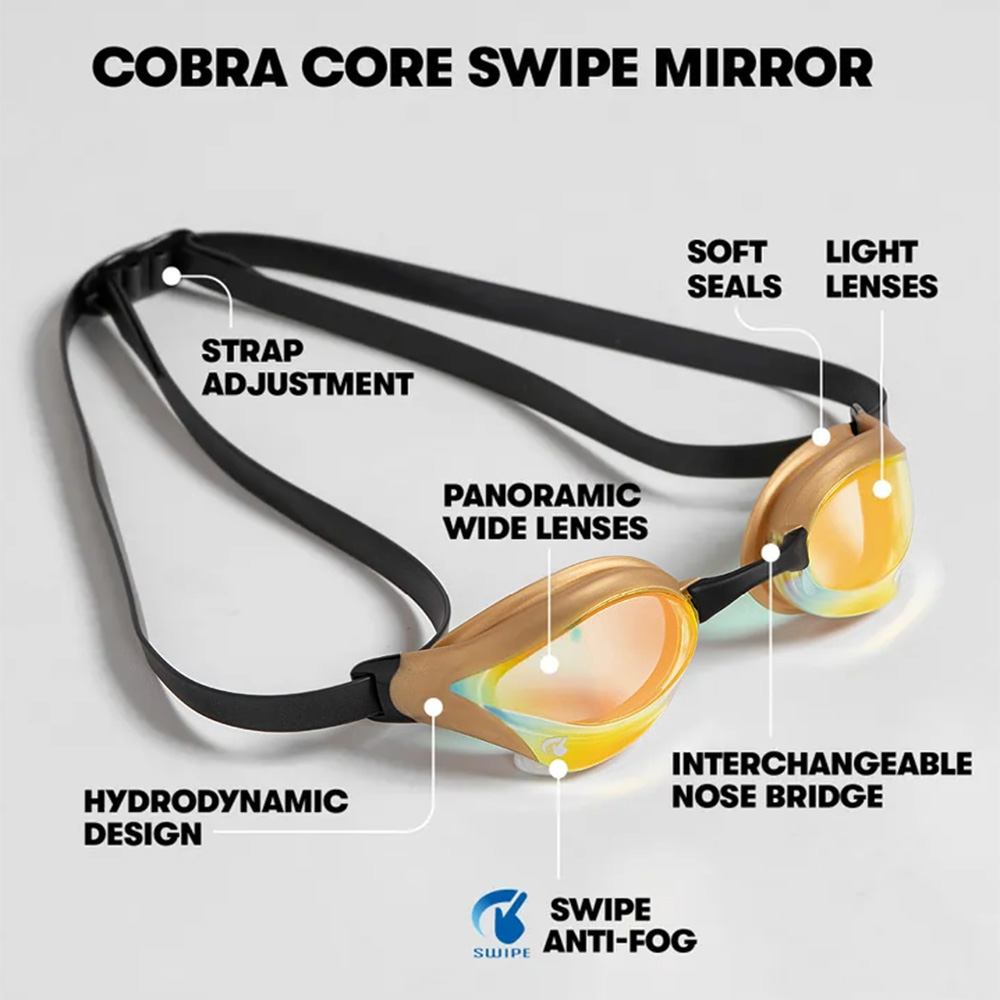 Kính bơi Arena Cobra Core SWIPE công nghệ mới