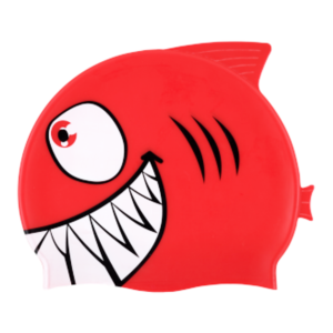 Mũ Bơi Trẻ Em Hình Con Cá Đỏ Nhe Răng