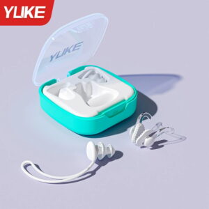 Kẹp Mũi Bơi Lội Kèm Nút Tai Chống Nước YUKE Cao Cấp Màu Trắng – Kèm hộp đựng
