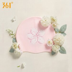 Mũ Bơi Silicone Chống Nước 361 SAKURA Hồng