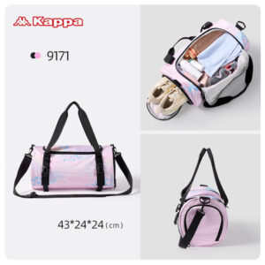 Túi đựng đồ bơi chống nước KAPPA dạng túi trống có khoang đựng giày 9171 Tím