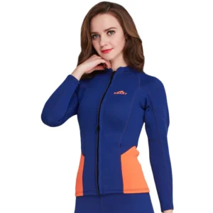 [Thanh Lý]Áo Bơi Giữ Nhiệt Nữ Chất Liệu Wetsuit Dày 2mm SBART 928 – Chỉ Còn Size S