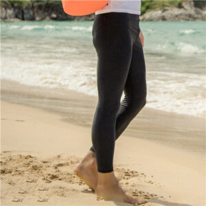 Quần Bơi Nam Dài Kín K506 Chống Nắng Chống Sứa Đốt – Màu Đen Trơn