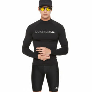 Bộ Đồ Bơi Nam 2 Món Quần Áo Dài Tay Chống Nắng Chống UV