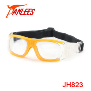 Kính Thể Thao Đá Bóng Cho Người Cận Gọng Dẻo Panlees J823 Vàng