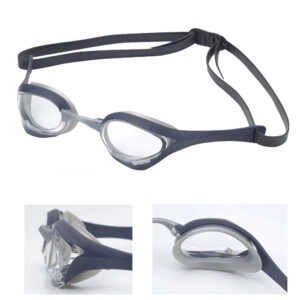 Kính Bơi Arena Cobra Ultra Phiên Bản SWIPE Chống Mờ Lâu Hơn – Gọng Navy Mắt Trắng Trong Suốt