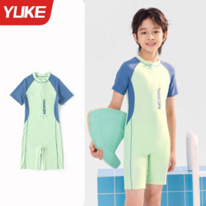 Đồ Bơi Liền Thân Cho Bé Có Size To Cộc Tay Chất Liệu Nhẹ Thoáng Mau Khô
