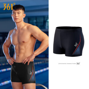 Quần Bơi Nam 361 Dáng Đùi 4033 Đen Xanh
