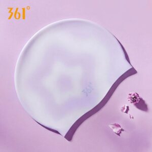 Mũ Bơi Silicone Chống Nước 361 – Tím Sương Mù